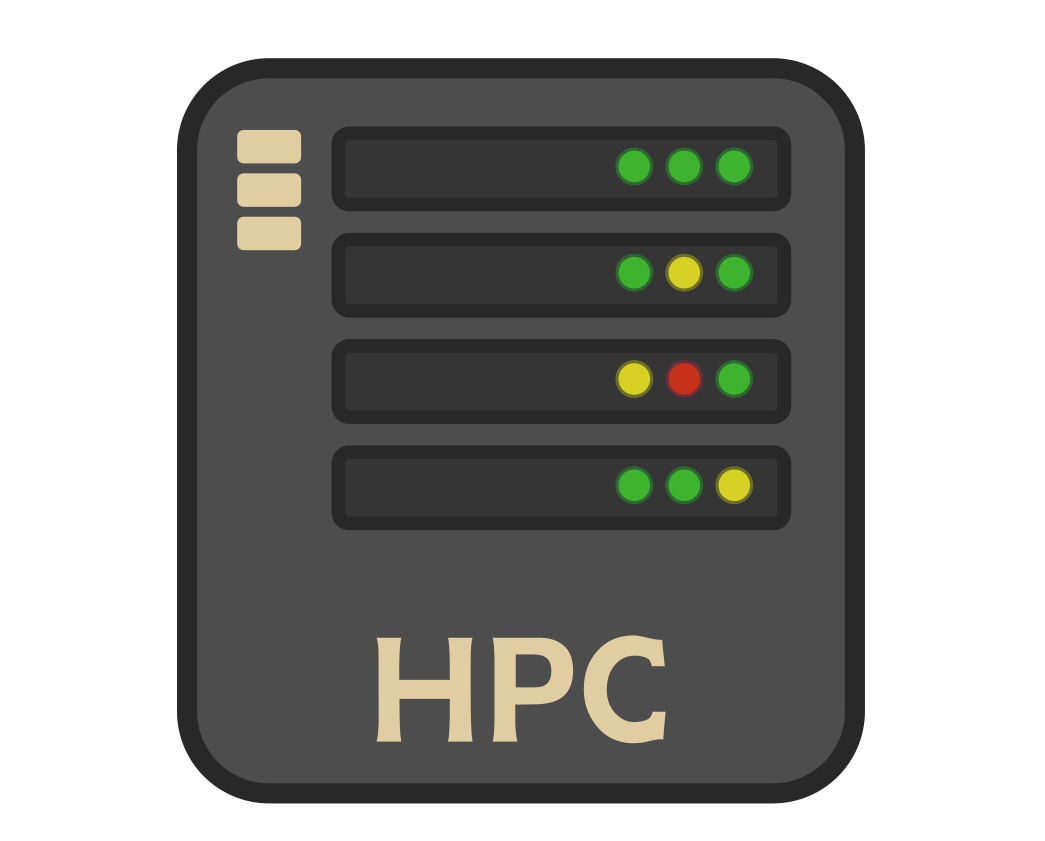 An icon representing HPC.